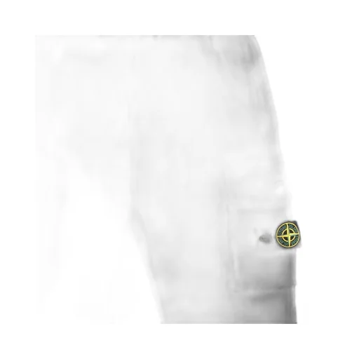 Stone Island Junior Logo-Patch Tapered Trousers