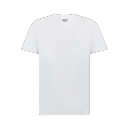 Stone Island Junior Logo Printed Crewneck T-Shirt