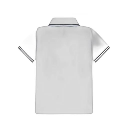 Stone Island Junior Logo Patch Short-Sleeved Polo Shirt