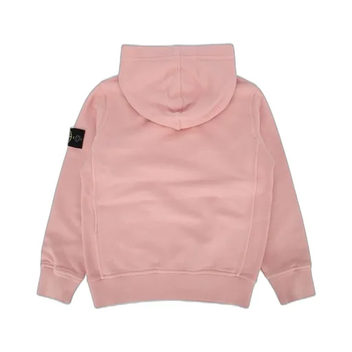 Stone Island Junior Logo Patch Hoodie
