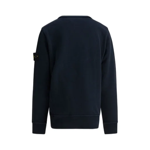 Stone Island Junior Compass Patch Crewneck Sweatshirt