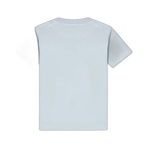 Stone Island Junior Logo Embroidered Crewneck T-Shirt