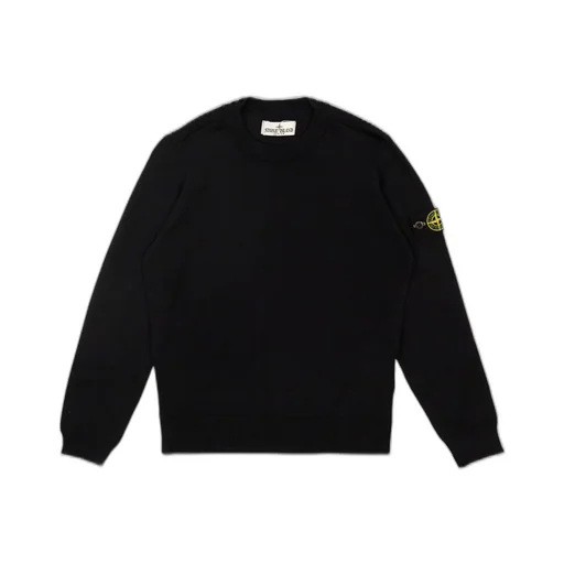 Stone Island Junior Compass-Badge Crewneck Jumper