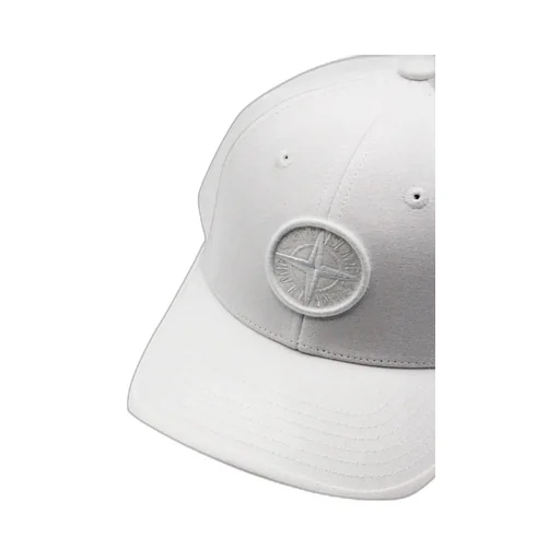 Stone Island Junior Compass-Motif Curved Peak Baseball Cap