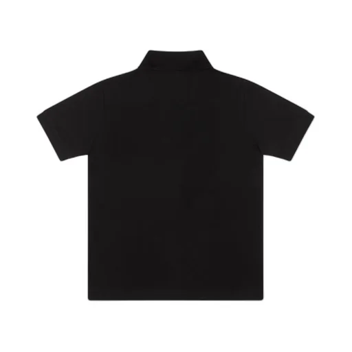 Stone Island Junior Logo Patch Buttoned Polo Shirt