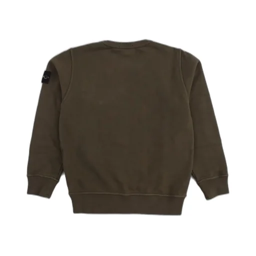 Stone Island Junior Logo Patch Crewneck Sweatshirt