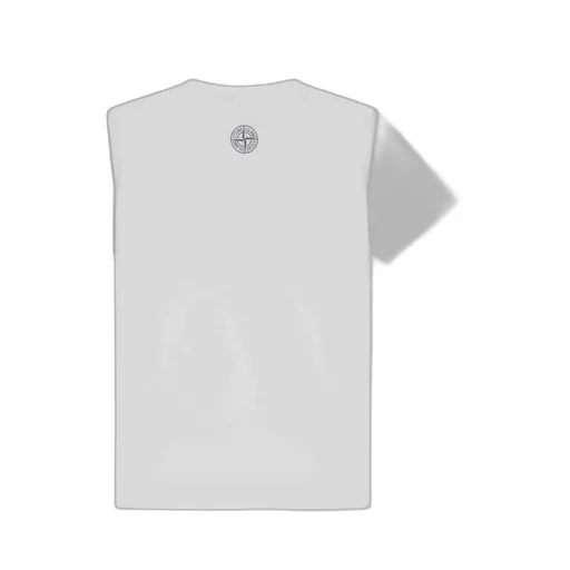 Stone Island Junior Logo Printed Crewneck T-Shirt
