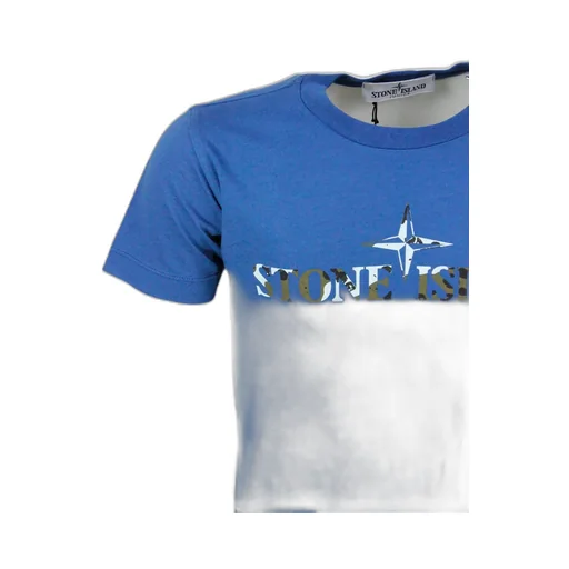Stone Island Junior Logo-Printed Crewneck T-Shirt