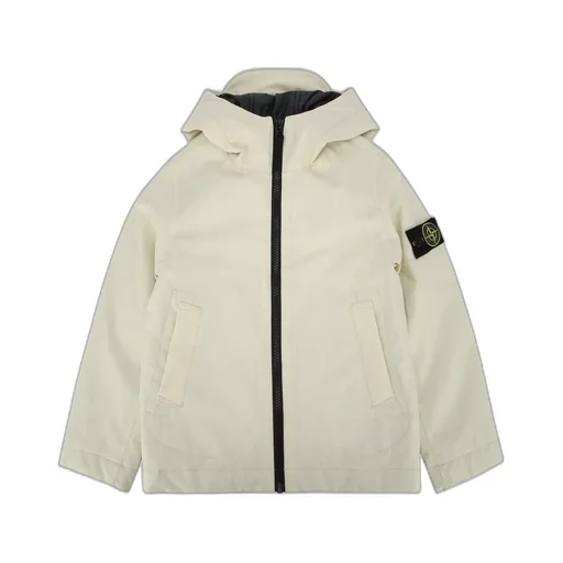 Stone Island Junior Hooded Short Parka Jacket