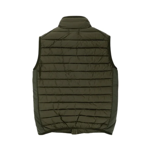 Stone Island Junior Compass-Motif Zipped Gilet