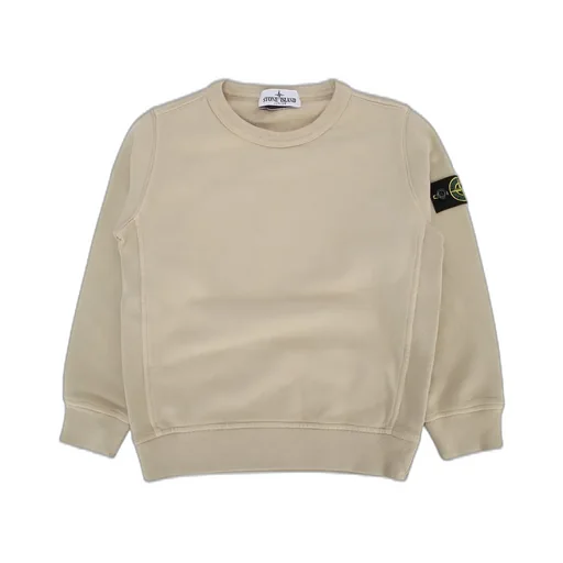 Stone Island Junior Logo Patch Crewneck Sweatshirt