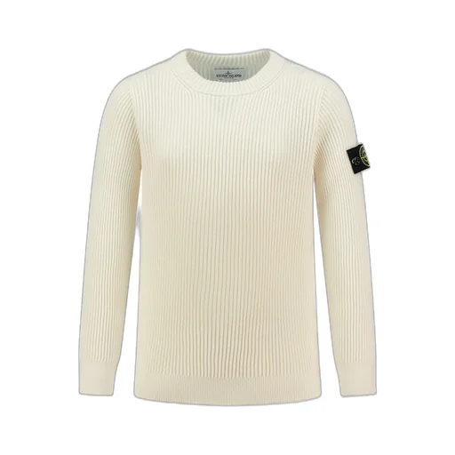 Stone Island Junior Ribbed Knit Jumper