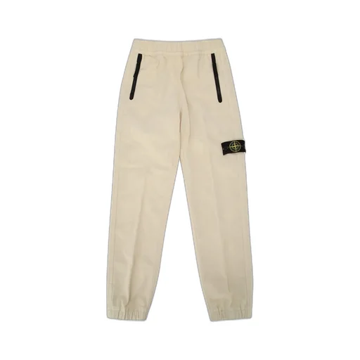 Stone Island Junior Logo Patch Elasticated Waistband Pants