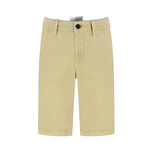 Stone Island Junior Logo Patch Knee-Length Shorts