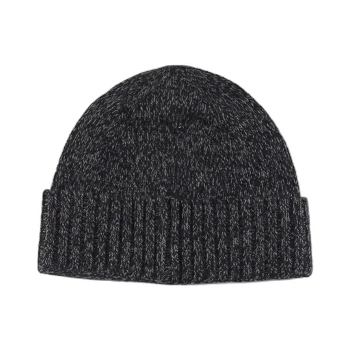 Stone Island Junior Logo-Patch MÉLange Knitted Beanie