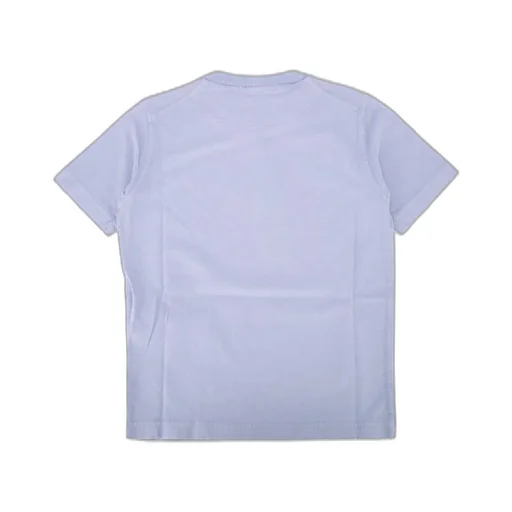 Stone Island Junior Logo Embroidered Crewneck T-Shirt