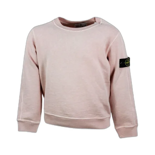 Stone Island Junior Long Sleeve Crewneck Sweatshirt
