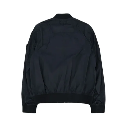 Stone Island Junior Compass-Badge Zipped Bomber Jacket
