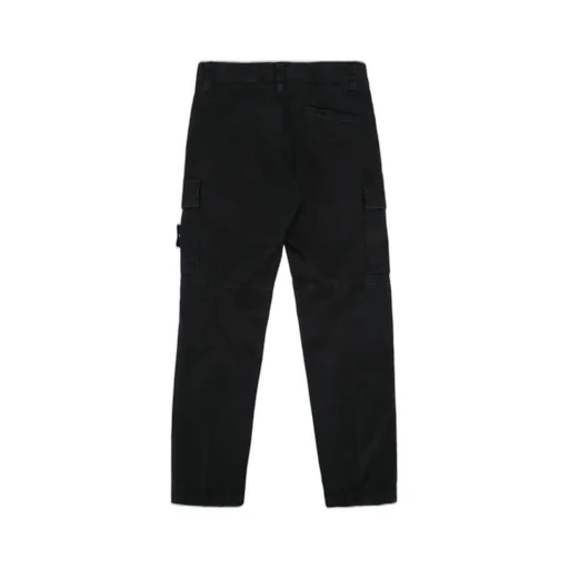 Stone Island Junior Compass Patch Straight Trousers