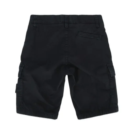 Stone Island Junior Compass-Motif Cargo Shorts