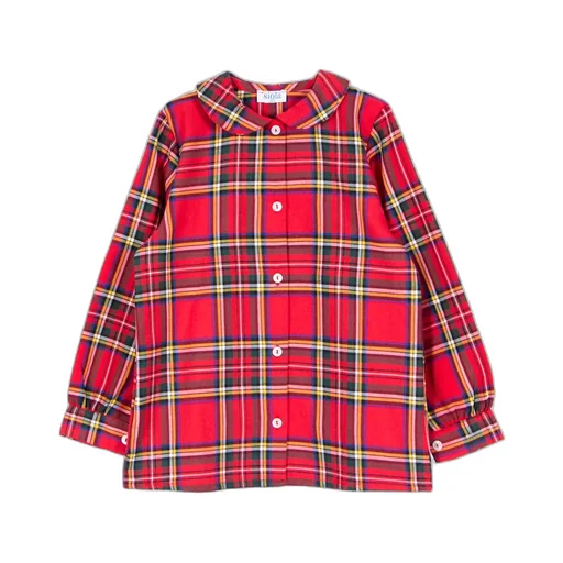 Siola Long-Sleeved Checked Shirt