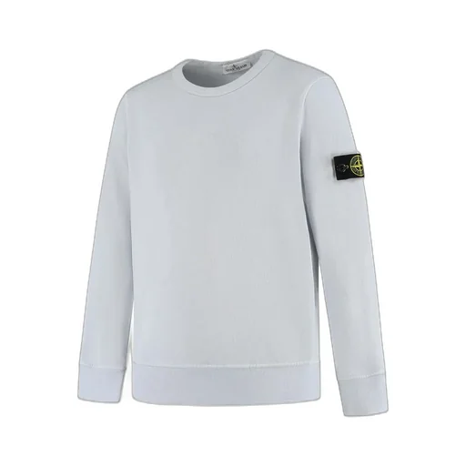 Stone Island Junior Logo-Patch Crewneck Sweatshirt