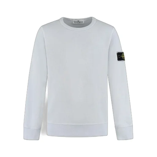 Stone Island Junior Logo-Patch Crewneck Sweatshirt