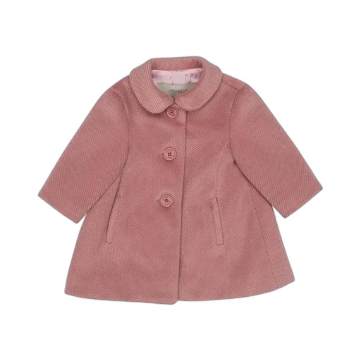 Simonetta Long-Sleeved Textured Coat