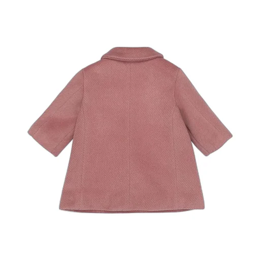 Simonetta Long-Sleeved Textured Coat