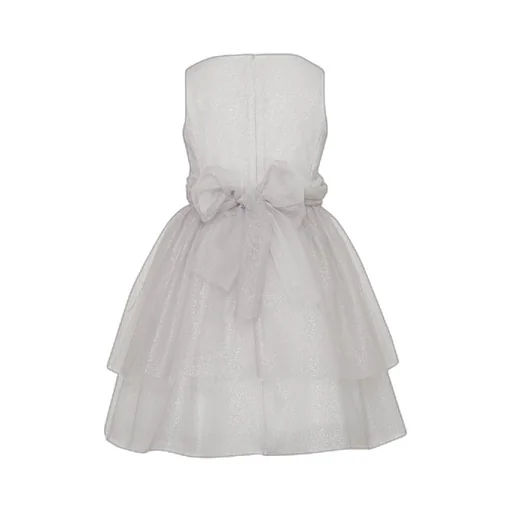 Simonetta Sleeveless Glittered Dress