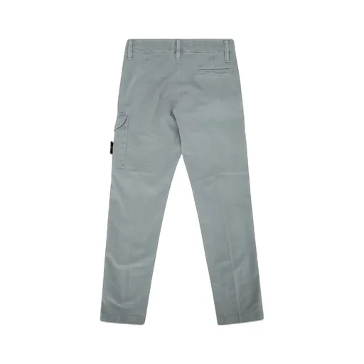 Stone Island Junior Logo Patch Straight-Leg Trousers