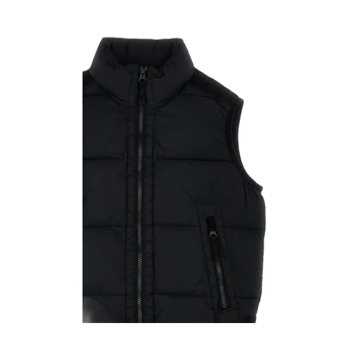 Stone Island Junior Compass-Badge Zipped Padded Gilet