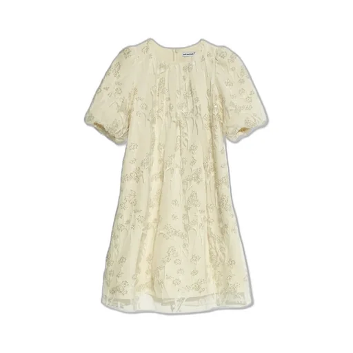 Self-Portrait Kids Tulle Flower Dress