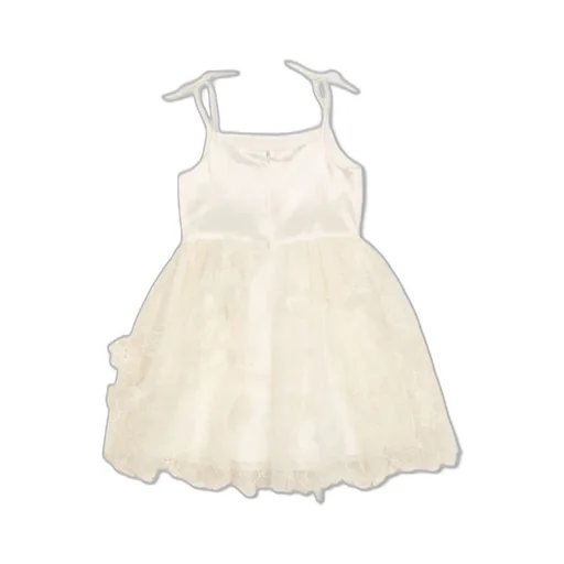 Self-Portrait Kids Embellished Tulle Dress