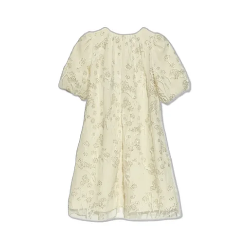 Self-Portrait Kids Tulle Flower Dress