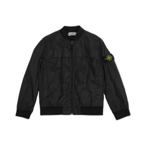 Stone Island Junior Compass Patch Bomber Jacket