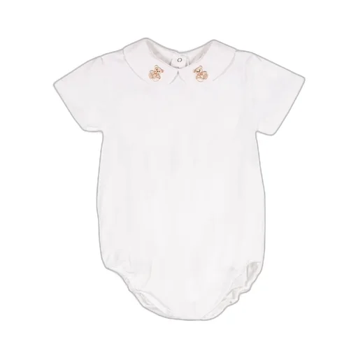 Siola Short-Sleeved Buttoned Bodysuit