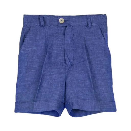 Siola Pleated Bermuda Shorts