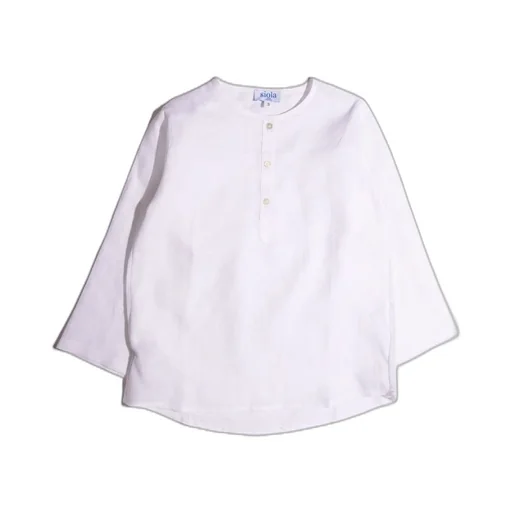 Siola Long-Sleeved Round-Neck Shirt