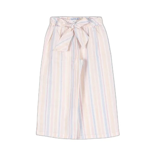 Siola Striped Elasticated Waistband Trousers