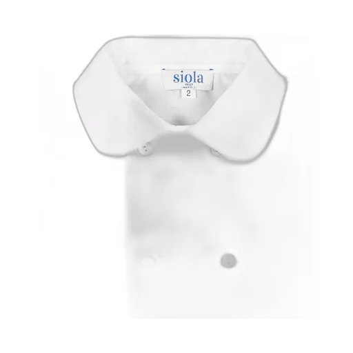 Siola Short-Sleeved Double-Breasted Shirt