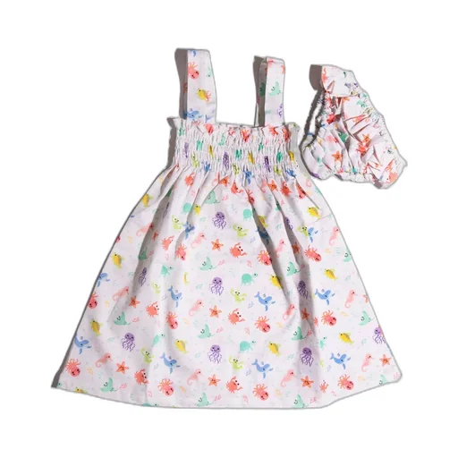 Siola Sea Animal-Printed Two-Piece Set