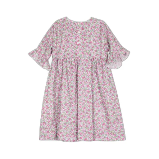Siola Flora-Printed Short-Sleeved Dress