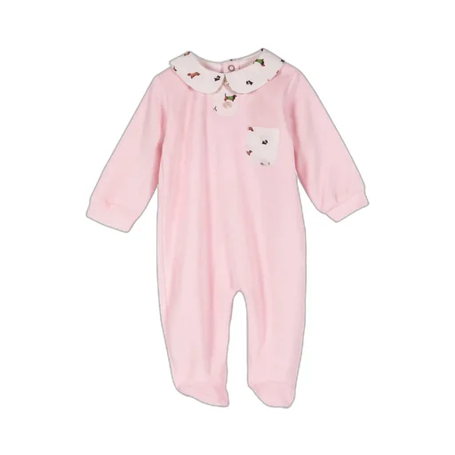 Siola Long-Sleeved Buttoned Onesie