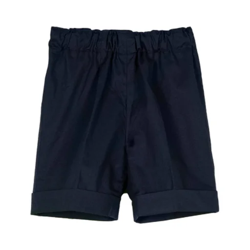 Siola Elasticated Waistband Turn-Up Shorts
