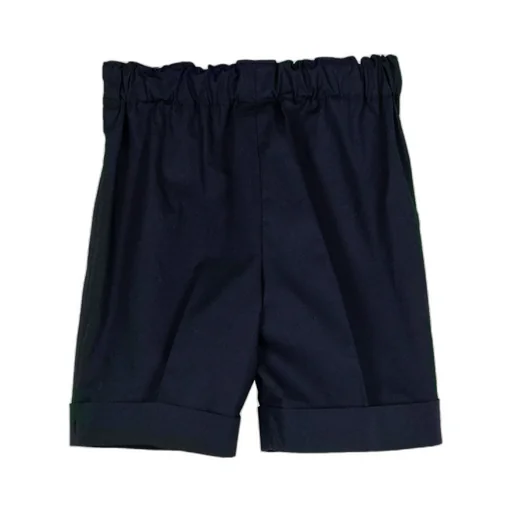 Siola Elasticated Waistband Turn-Up Shorts