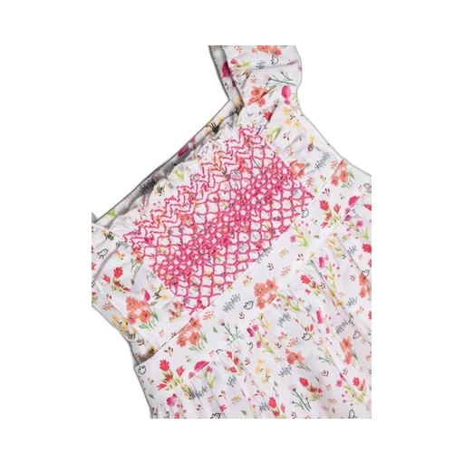 Siola Floral-Printed Ruffled Dress
