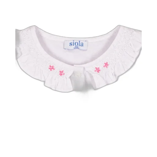 Siola Embroidered Ruffled Shirt