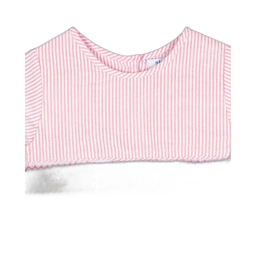 Siola Striped Crewneck Dress