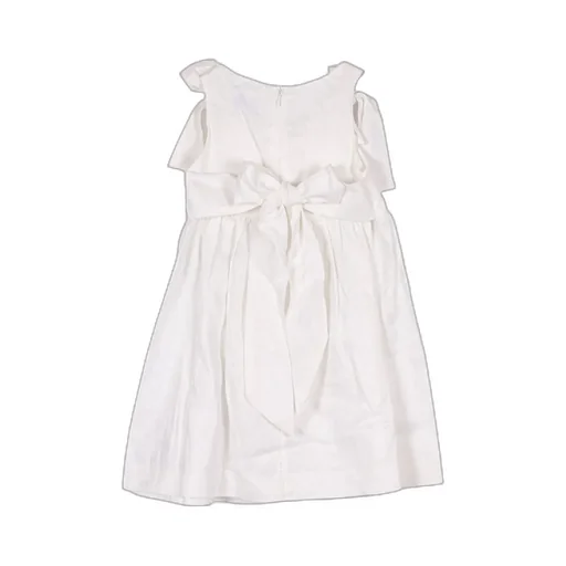 Siola Bow-Fastened Sleeveless Dress